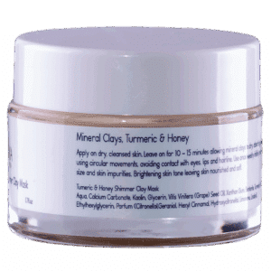 Brightening Turmeric & Honey Shimmer Clay Mask